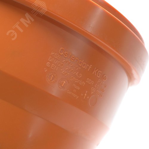 Отвод 200 30 град., для наружной канализации - фото 4