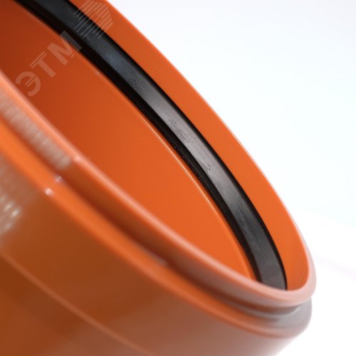 Отвод 200 45 град., для наружной канализации - фото 3