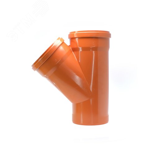 Тройник 200 45 град., для наружной канализации - фото 2