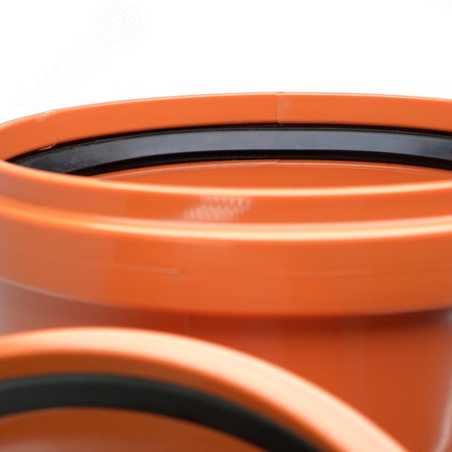 Тройник 200 45 град., для наружной канализации - фото 3