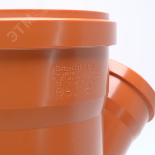 Тройник 200х110 45 град., для наружной канализации - фото 4