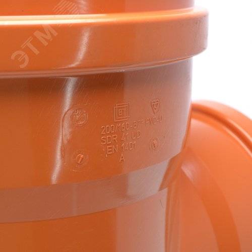 Тройник 200х160 87 град., для наружной канализации - фото 4