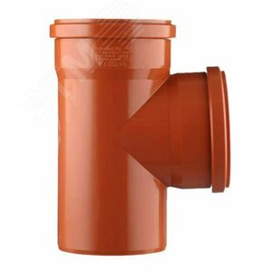 Тройник 200х125 87 град., для наружной канализации - фото 2