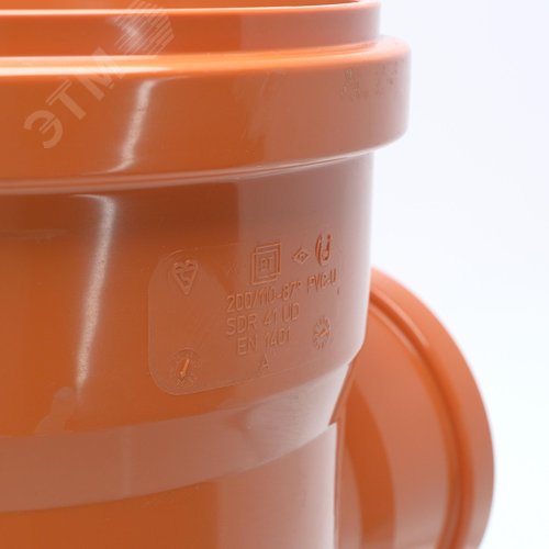 Тройник 200х110 87 град., для наружной канализации - фото 4