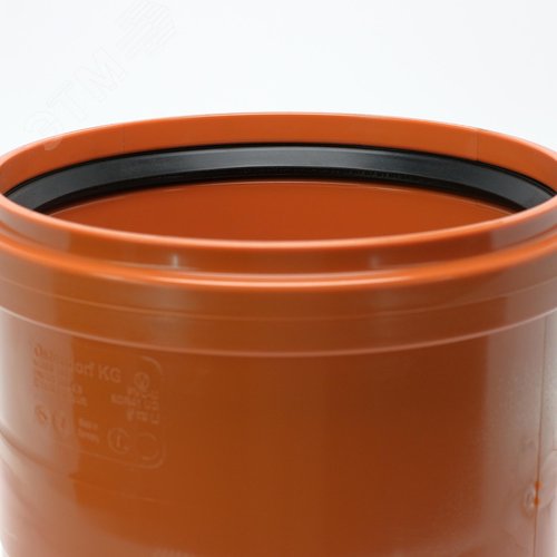 Муфта 200 мм двухраструбная, для наружной канализации - фото 3