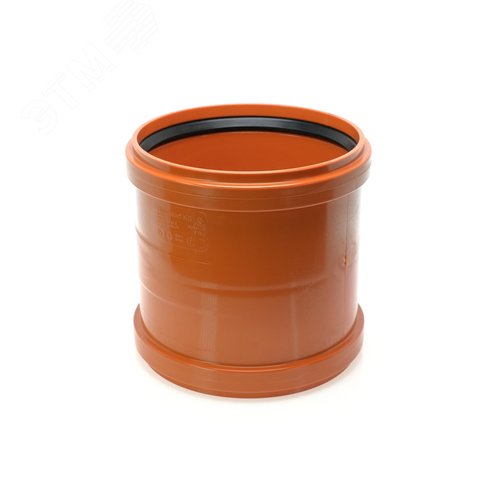 Изображение товара Муфта 200 мм двухраструбная, для наружной канализации (шт)