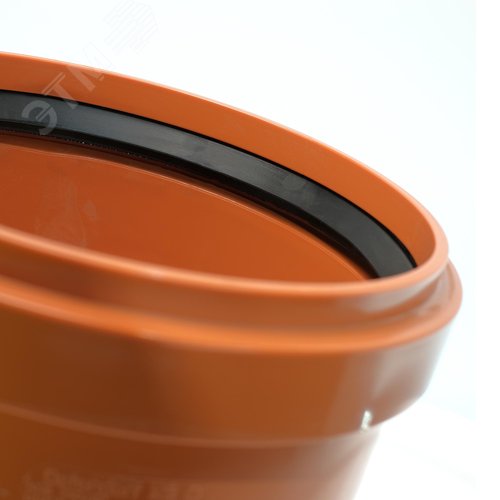 Отвод 250 15 град., для наружной канализации - фото 3