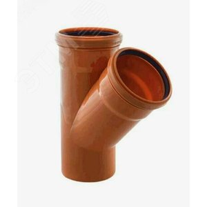 Тройник 250х110 45 град., для наружной канализации - фото 2