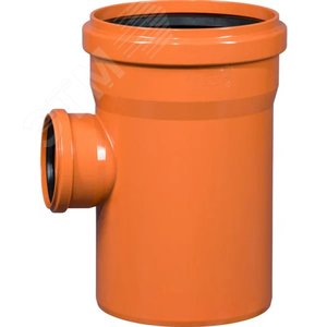 Тройник 250х125 87 град., для наружной канализации - фото 2