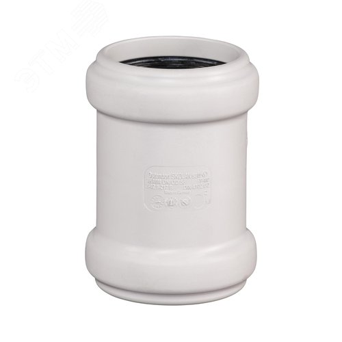 Муфта 50 мм двухраструбная, для бесшумной канализации - фото 1