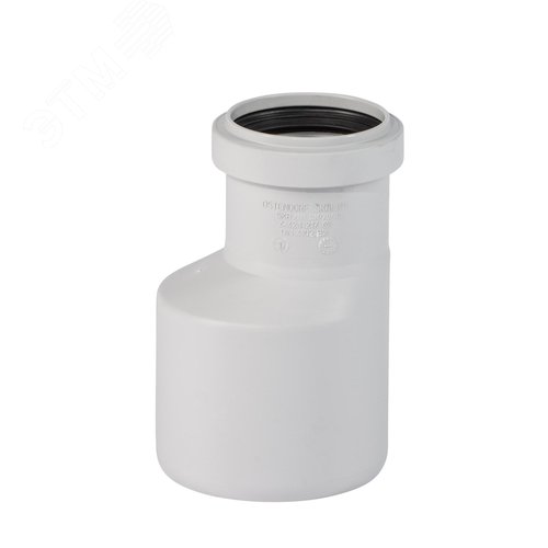 Переход 75x50 редукционный, для бесшумной канализации - фото 1