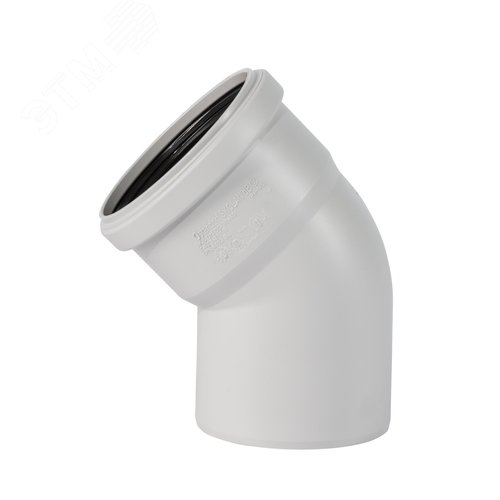 Изображение товара Отвод 90 45 град, для бесшумной канализации (шт)