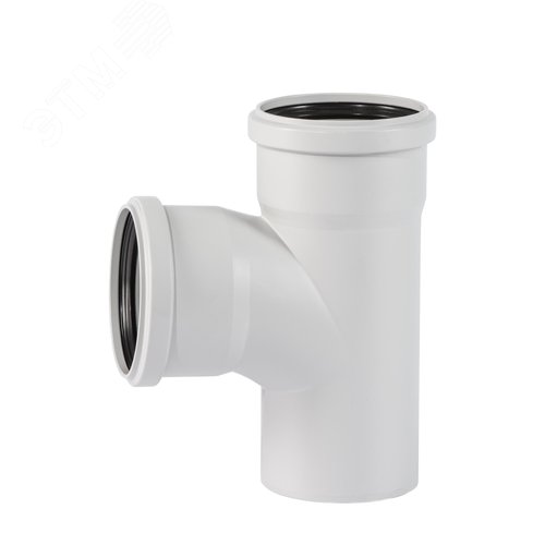 Тройник 90 87 град, для бесшумной канализации - фото 1