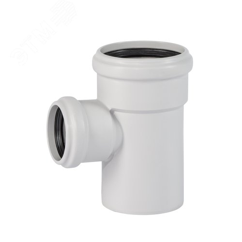 Тройник 90х50 87 град, для бесшумной канализации - фото 1