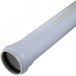 Труба канализационная 125x2000 мм SKEM однораструбная, бесшумная - фото 2