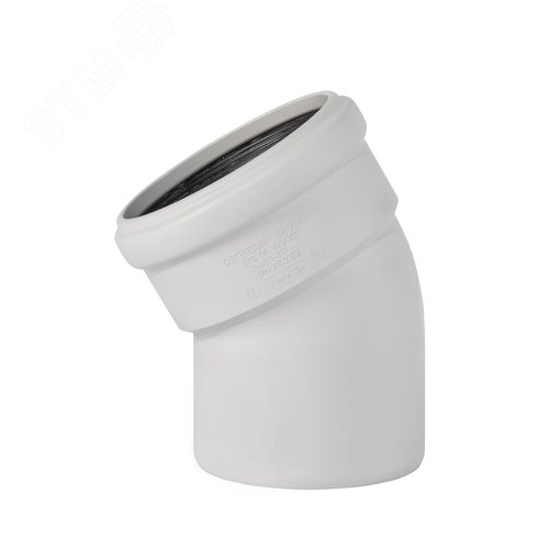 Отвод 50 30 град, для бесшумной канализации - фото 2