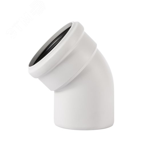 Изображение товара Отвод 110 45 град, для бесшумной канализации (шт)