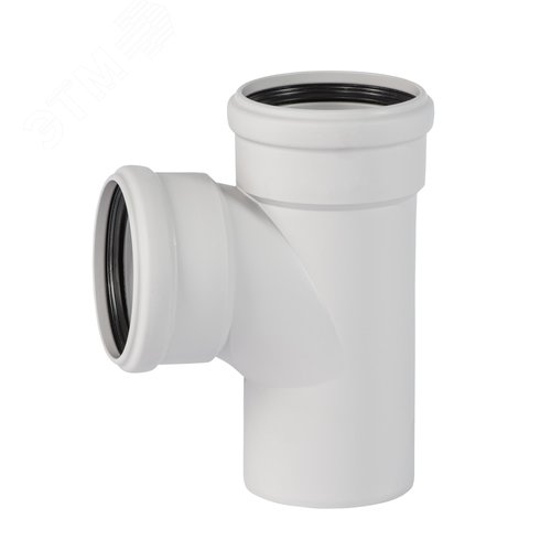 Тройник 90 87 град, для бесшумной канализации - фото 2