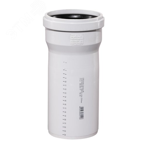 Изображение товара Труба канализационная 125x250 мм SKEM однораструбная, бесшумная (шт)