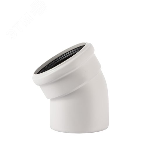 Отвод 125 30 град, для бесшумной канализации - фото 1