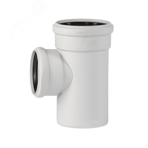 Тройник 125х110 87 град, для бесшумной канализации - фото 1