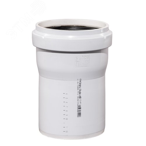 Изображение товара Труба канализационная 160x150 мм SKEM однораструбная, бесшумная (шт)