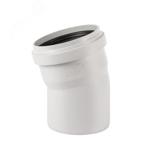 Отвод 160 15 град, для бесшумной канализации - фото 1