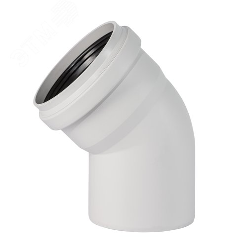 Отвод 160 45 град, для бесшумной канализации - фото 1