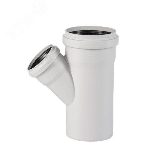 Тройник 160х110 45 град, для бесшумной канализации - фото 1