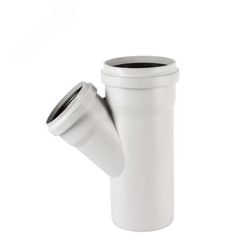 Изображение товара Тройник 200х150 45 град, для бесшумной канализации (шт)