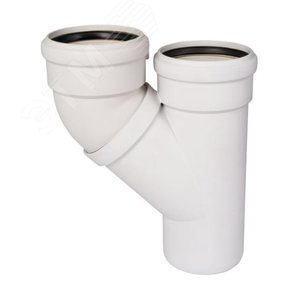 Изображение товара Тройник 110 параллельный, для бесшумной канализации (шт)