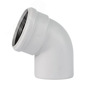 Изображение товара Отвод 75 67 град, для бесшумной канализации (шт)