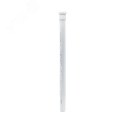 Труба канализационная 32x500 мм НТЕМw однораструбная, белая - фото 2