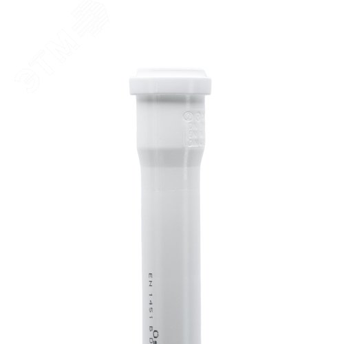 Труба канализационная 32x2000 мм НТЕМw однораструбная, белая - фото 2