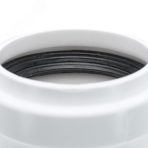 Труба канализационная 50x1000 мм НТЕМw однораструбная, белая - фото 3