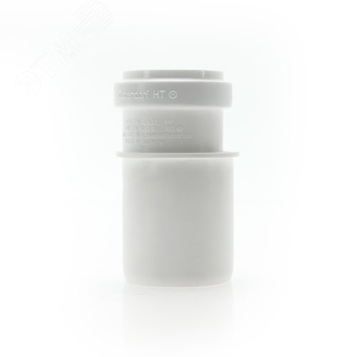 Редукция 40х32 для внутренней канализации, белая - фото 2