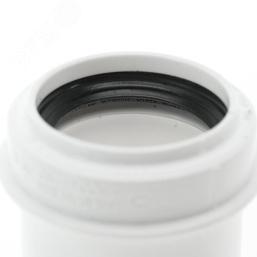 Редукция 50х40 короткая, для внутренней канализации, белая - фото 3