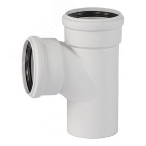 Изображение товара Тройник 110х90 87 град, для бесшумной канализации (шт)