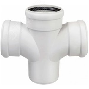 Изображение товара Крестовина 110 87 град, для бесшумной канализации (шт)