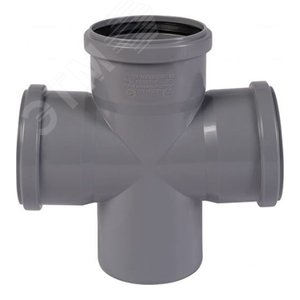 Изображение товара Крестовина 50 87 град, канализационная (шт)