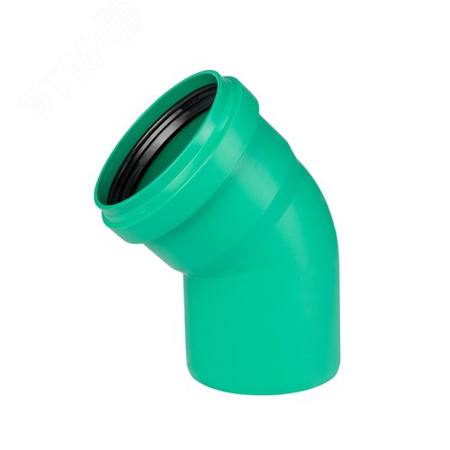 Отвод 125 45 град., ливневой канализации - фото 1