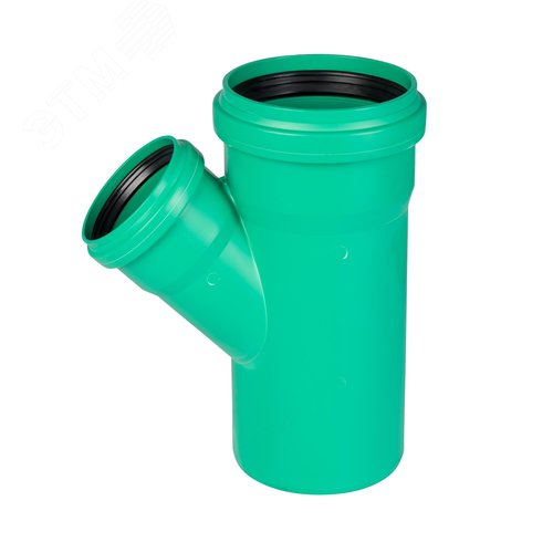 Изображение товара Тройник 160х110 45 град., ливневой канализации (шт)