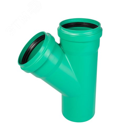 Тройник 200 45 град., ливневой канализации - фото 1