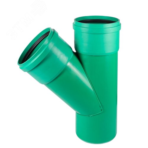 Изображение товара Тройник 400 45 град., ливневой канализации (шт)