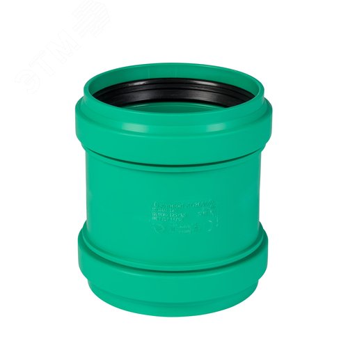 Изображение товара Муфта 125 мм двойная, ливневой канализации (шт)