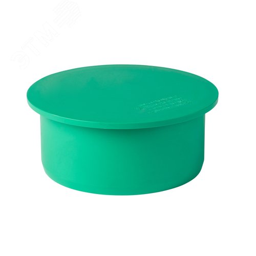 Заглушка 125 мм ливневой канализации - фото 1