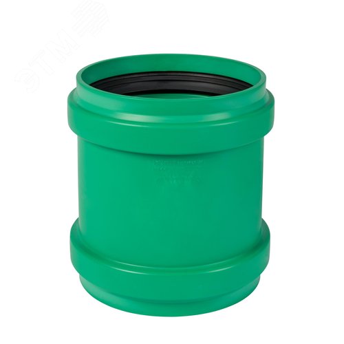 Муфта 200 мм двойная, ливневой канализации - фото 1