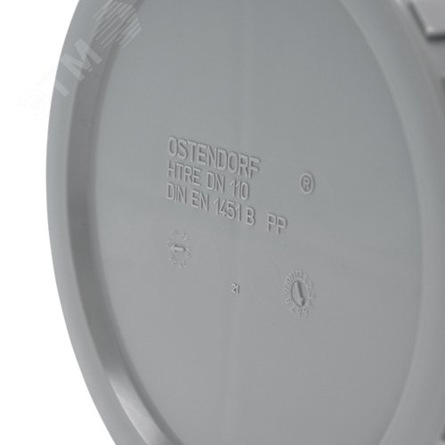 Крышка 110 мм для ревизии, канализационная - фото 2