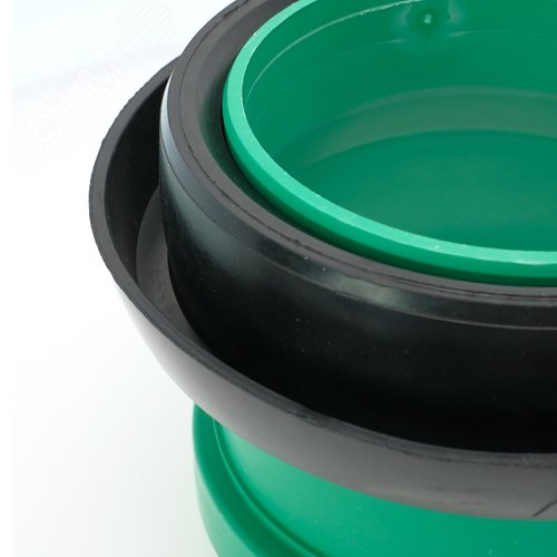 Подключение 150 мм ПП к бетонной трубе, для наружной канализации - фото 5