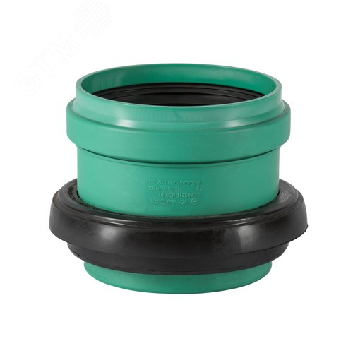 Подключение 200 мм ПП к бетонной трубе, для наружной канализации - фото 1